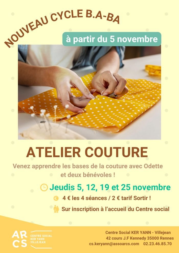 Affiche : Atelier pour débutant.es