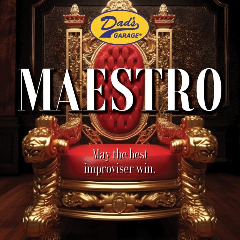 Poster: Maestro, Dad's Garage Theatre, Nov 4