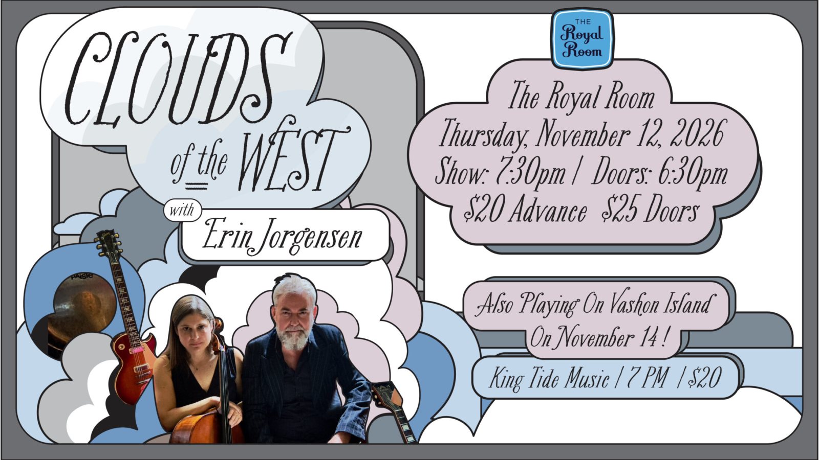 Poster: Clouds of the West