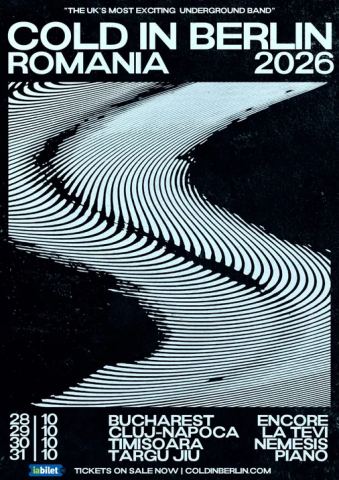 Afiș: Cold In Berlin Live @Encore Club, Encore Club, 28 oct.