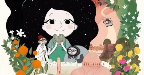 Affiche : Ciné-goûter à Marseille : projection de <em>Dounia et la princesse d'Alep</em> au HangArt, Théâtre du HangArt, 4 nov.