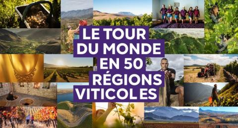Affiche : Expo - Le tour du monde en 50 régions viticoles, La Cité du Vin, 2 mars