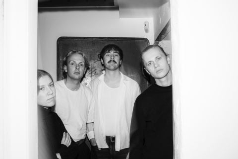 Poster: Schemes Jazz Quartet / DK,NO, B-Flat Acoustic Music & Jazz Club, Nov 5