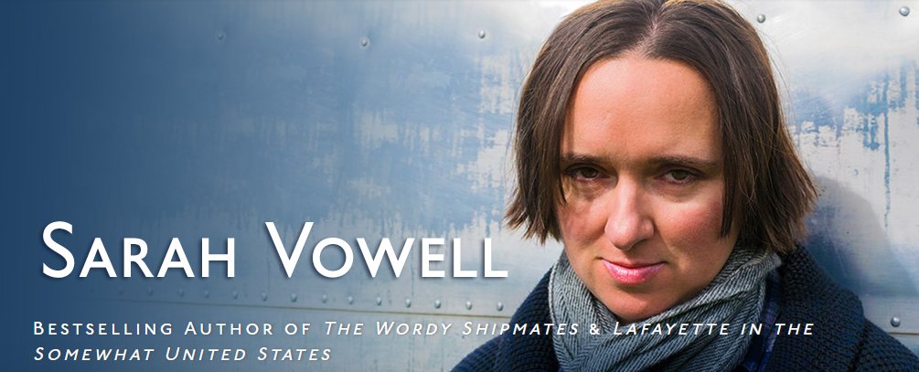 Poster: Author Talk with Sarah Vowell