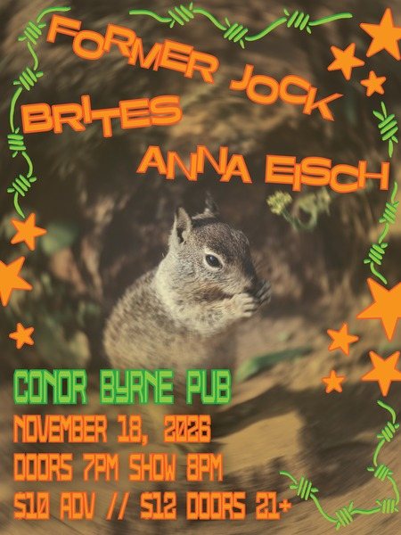 Poster: Former Jock + Brites + Anna Eisch