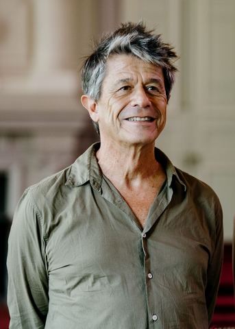 Poster: Emmanuel Carrère: Kolchose, Literarisches Colloquium Berlin, Nov 9