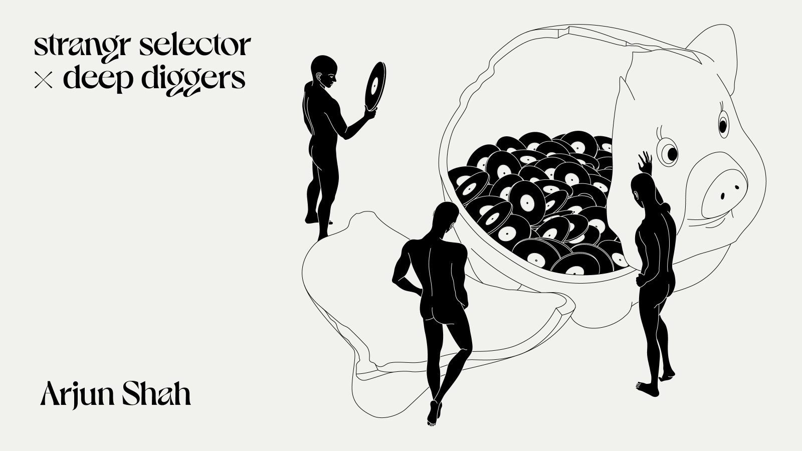 Poster: Strangr Selector X Deep Diggers