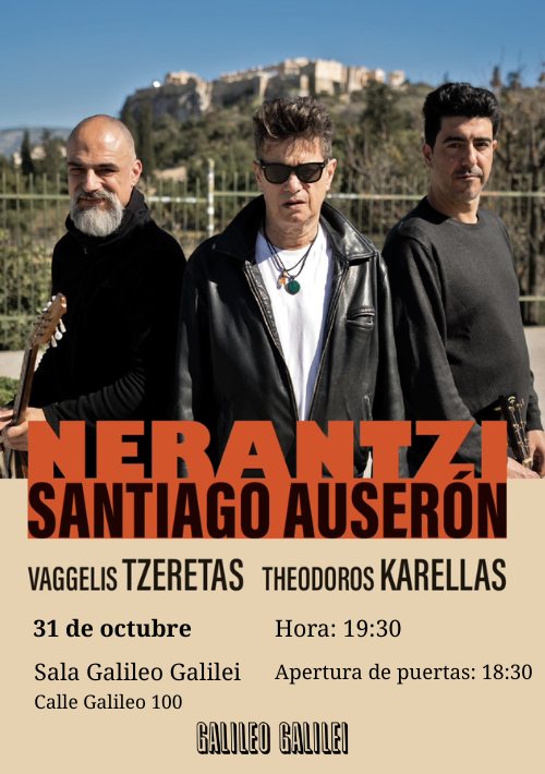 Cartel: Santiago Auserón