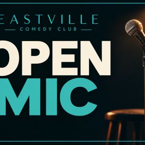 Poster: 6PM Weekday Open Mics @ Eastville Comedy, EastVille Comedy Club, Oct 28