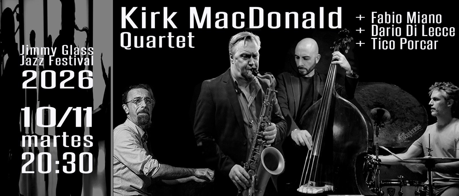 Poster: Kirk MacDonald Quartet