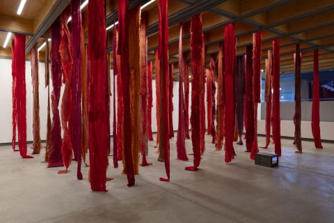 Poster: Cecilia Vicuña: Living Threads, Whitechapel Gallery, Oct 7