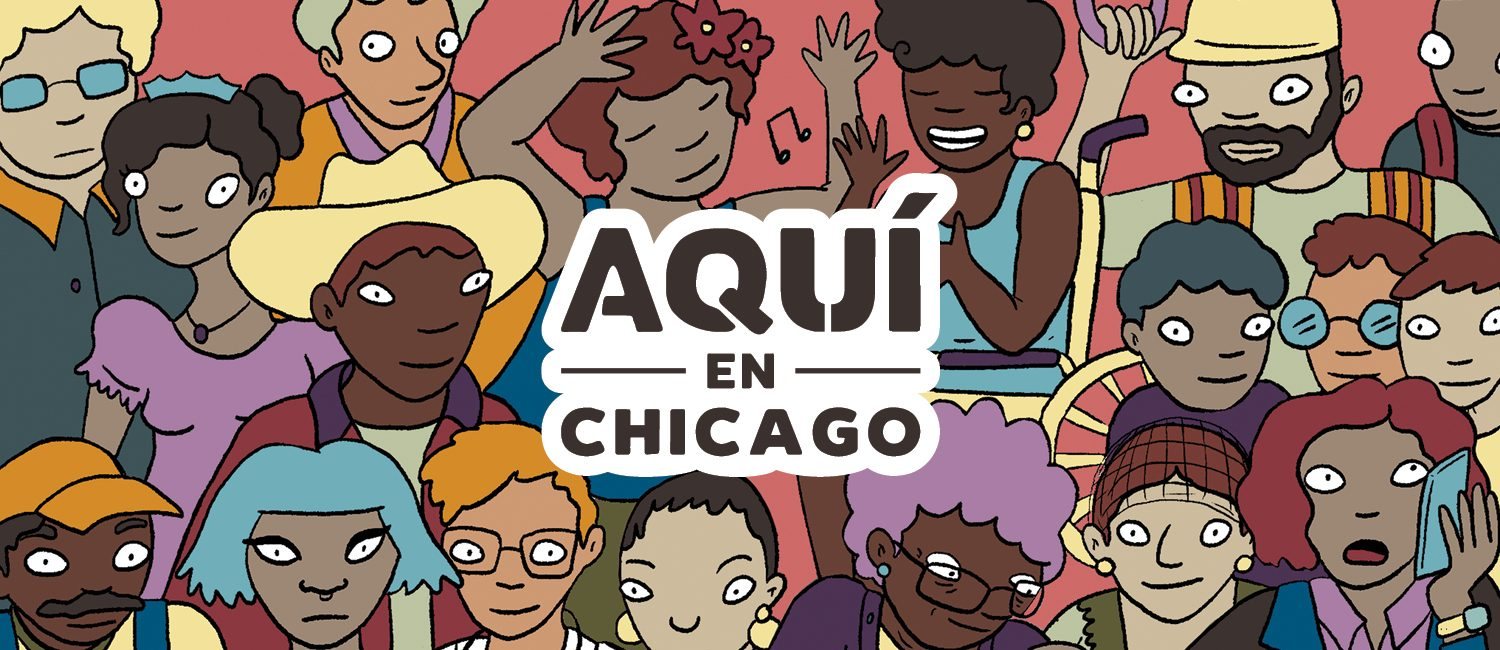 Poster: Aquí en Chicago