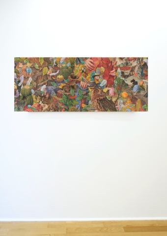 Affiche : A one-way itinerary, Galerie PJ, 28 oct.