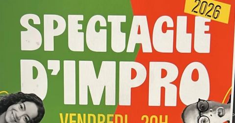 Affiche : Imp'act Impro, Comédie Tour Eiffel, 30 oct.