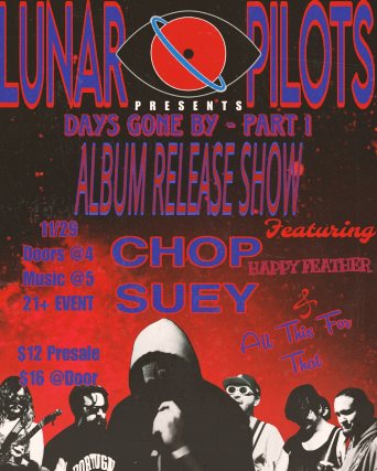 Poster: Lunar Pilots Album Release