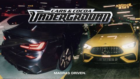 Poster: Madras Driven - Cars & Cocoa: Underground 2, The marina mall, Nov 1