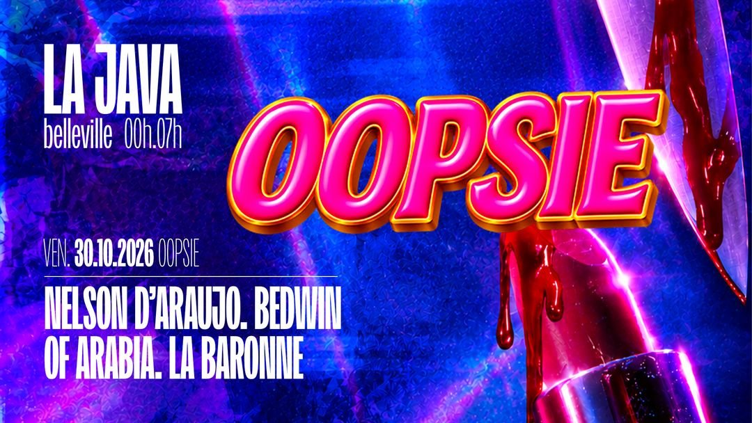 Affiche : OOPSIE #7