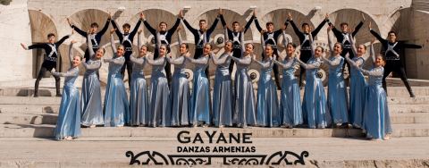 Cartel: Gayane Danzas Armenias, Teatro El Galpón, 6 nov