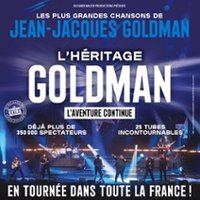 Affiche : L'Héritage Goldman 2 - Nouveau Spectacle, Parc Expo de Tours, 4 nov.