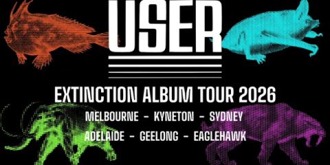 Poster: USER - launch, The Old Bar, Oct 30