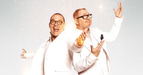 Plakat: Milling & Molbech – Bee Gees & Saturday Night Fever, DR Koncerthuset, 9. nov.