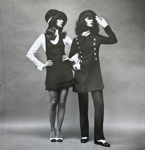 Poster: The Biba Look: Photography and Fashion, Brighton Museum & Art Gallery, Oct 3