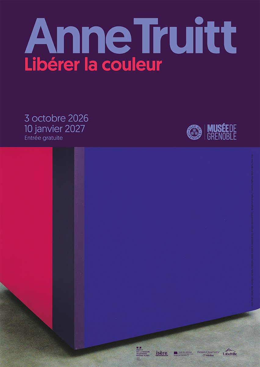Poster: Anne Truitt. Libérer la couleur