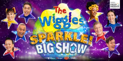 Poster: The Wiggles – SPARKLE! BIG SHOW, Adelaide Entertainment Centre, Nov 14