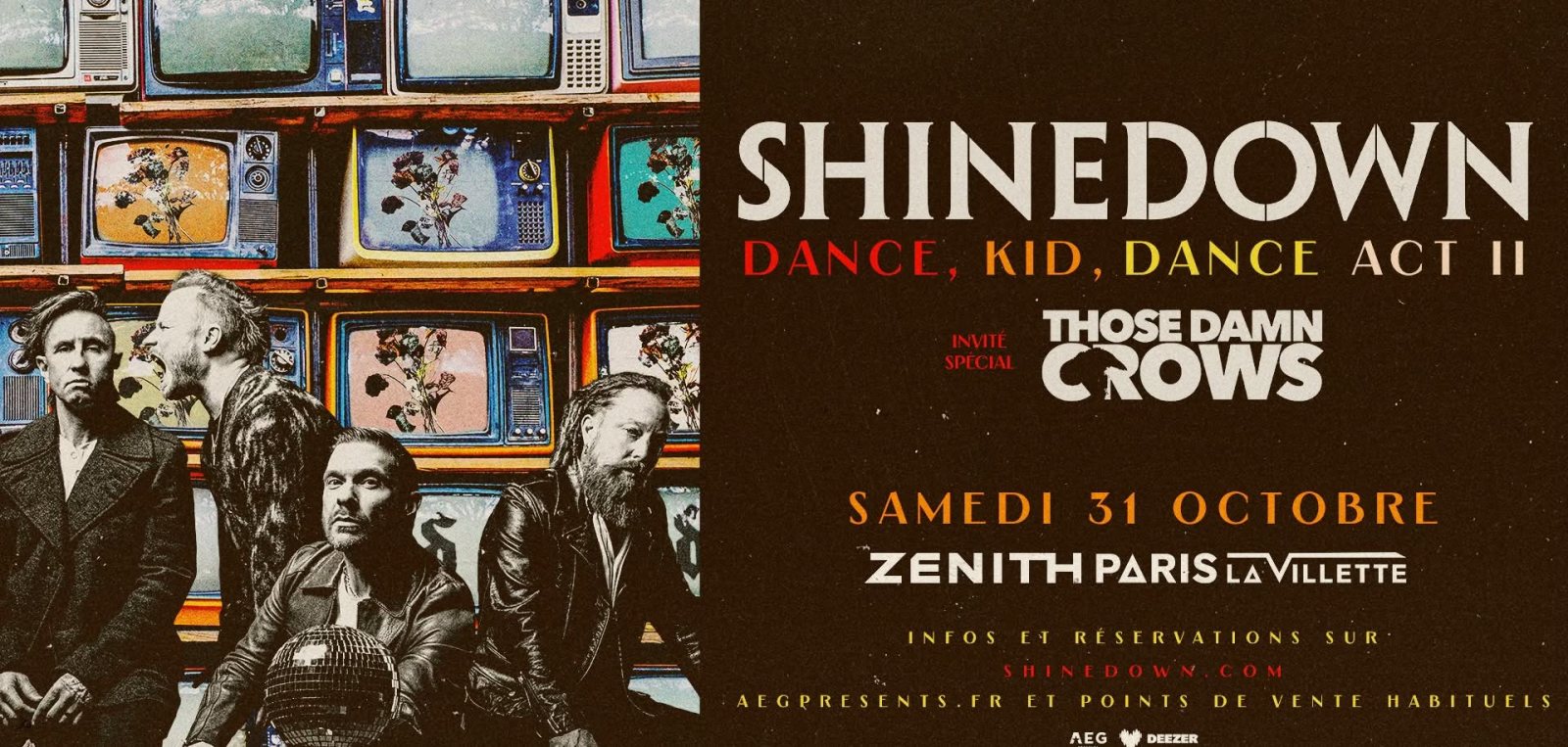 Affiche : Shinedown