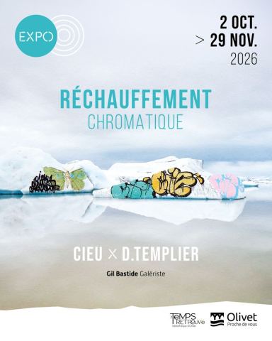 Affiche : Réchauffement chromatique, Espace Desfriches, 2 oct.