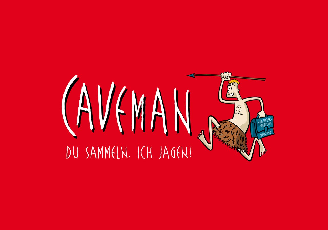 Plakat: Caveman