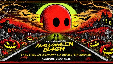 Poster: The Souled Store Halloween Bash, antiSOCIAL, Oct 30
