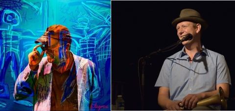 Affiche : Michel Mainil / Greg Houben Reunion 5tet, The Music Village, 6 nov.