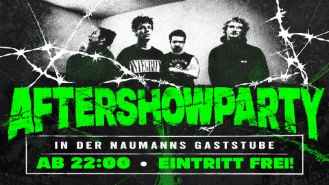 Poster: Aftershowparty: Dogbite, Naumanns Gaststube, Oct 31