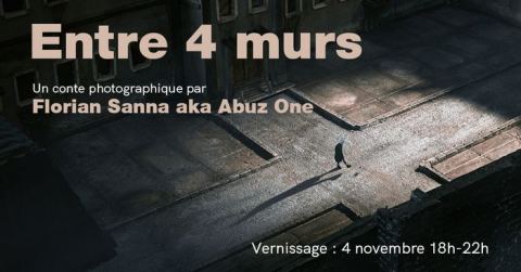 Affiche : Vernissage expo Entre 4 murs + concert Bonne Aventure, Galerie du bar a photo, 4 nov.