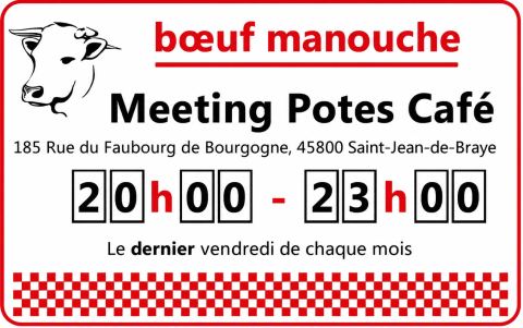 Affiche : Boeuf Manouche du Meeting Potes – Octobre 2026, Meeting Potes Café, 30 oct.