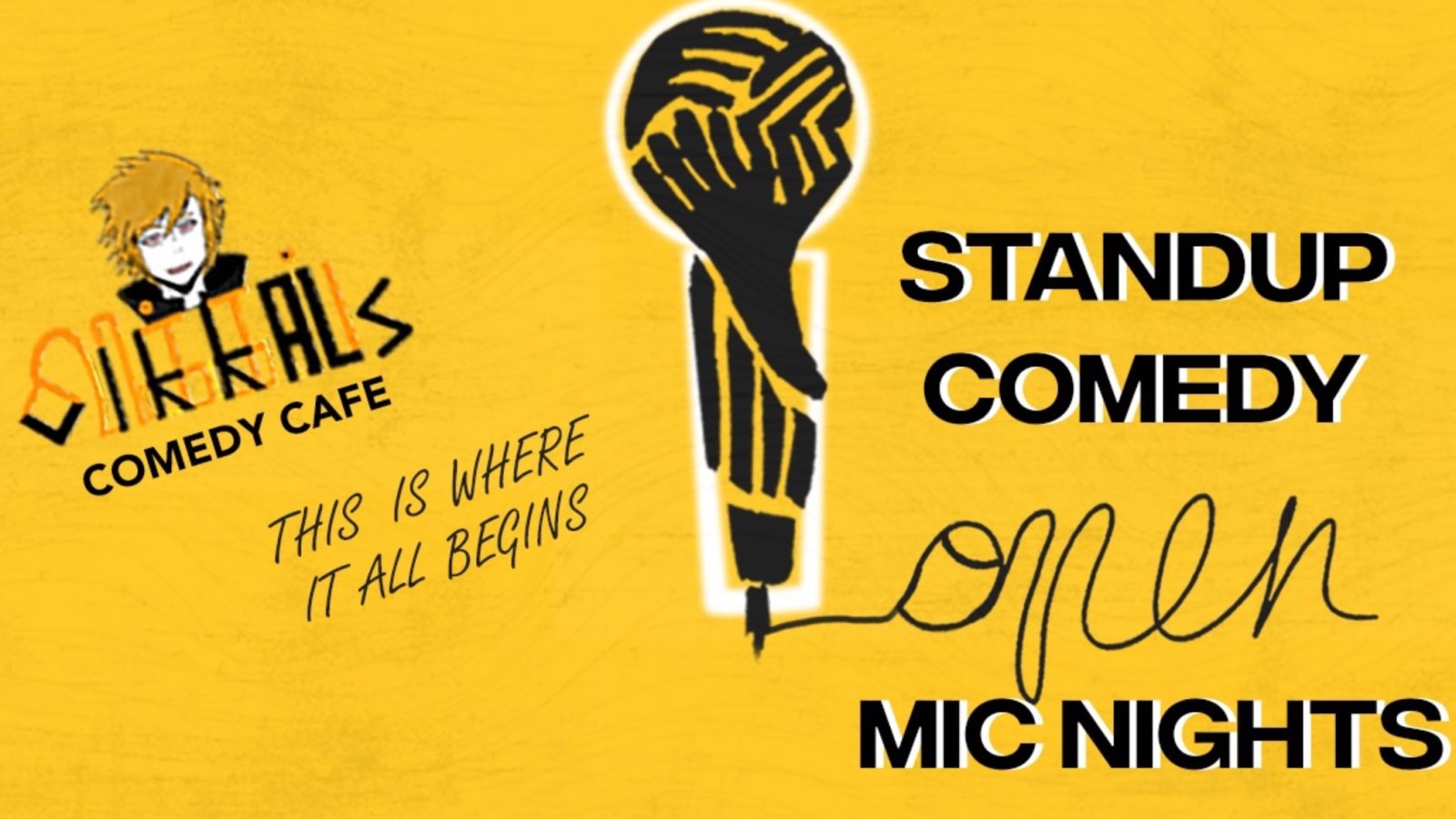 Poster: Vikkals - Standup Comedy