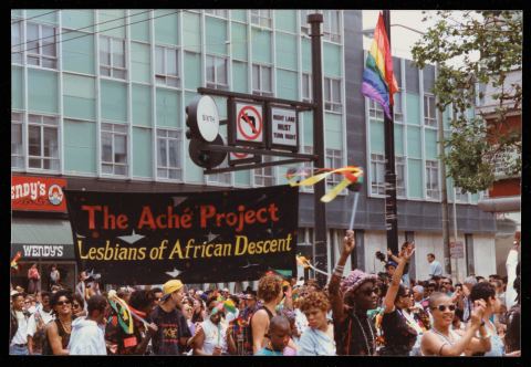 Poster: Free and Queer: Black Californian Roots of Gay Liberation, California African American Museum, Apr 7