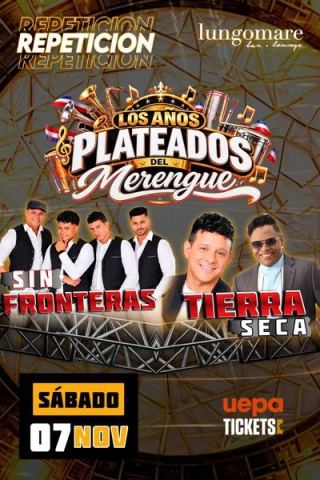 Poster: Tierra Seca & Sin Fronteras!, Lungomare, Nov 7