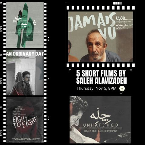 Poster: 5 Short Films, Zameen Art House, Nov 5