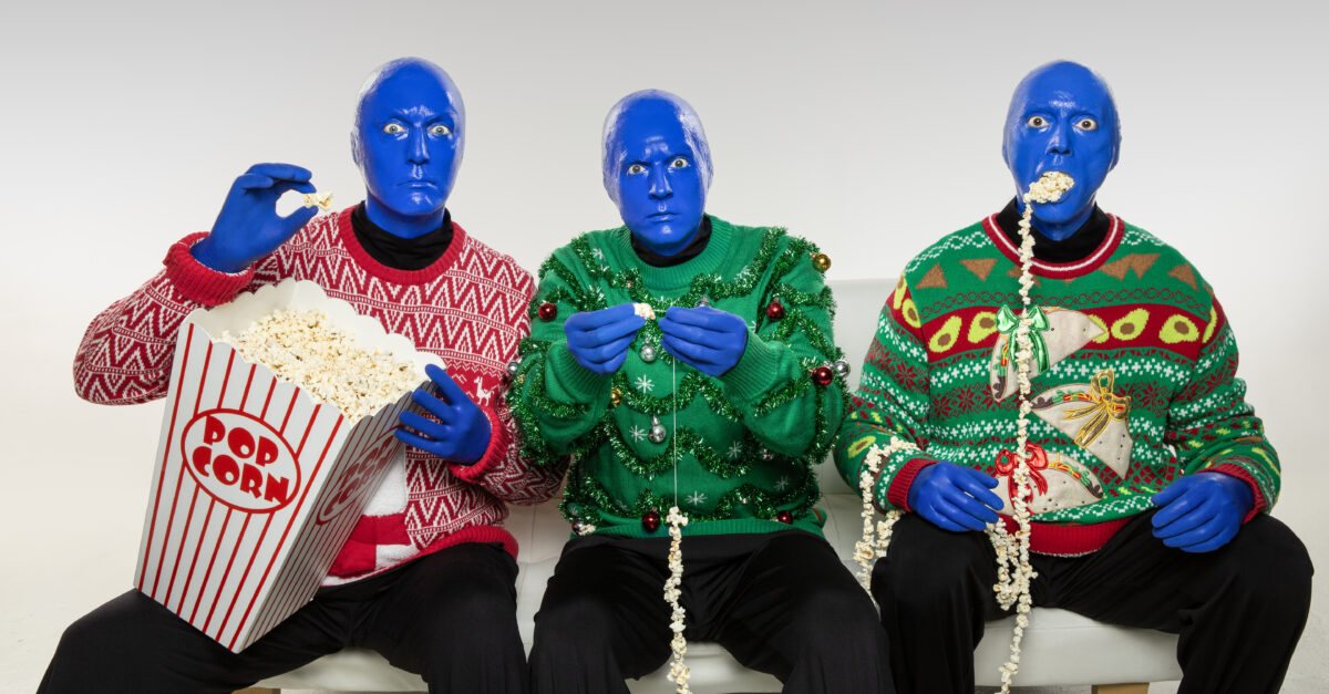 Poster: Blue Man Group: A New Holiday Surprise