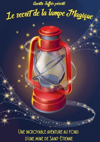 Affiche : Le Secret de La Lampe Magique, La Comédie Triomphe, 8 nov.