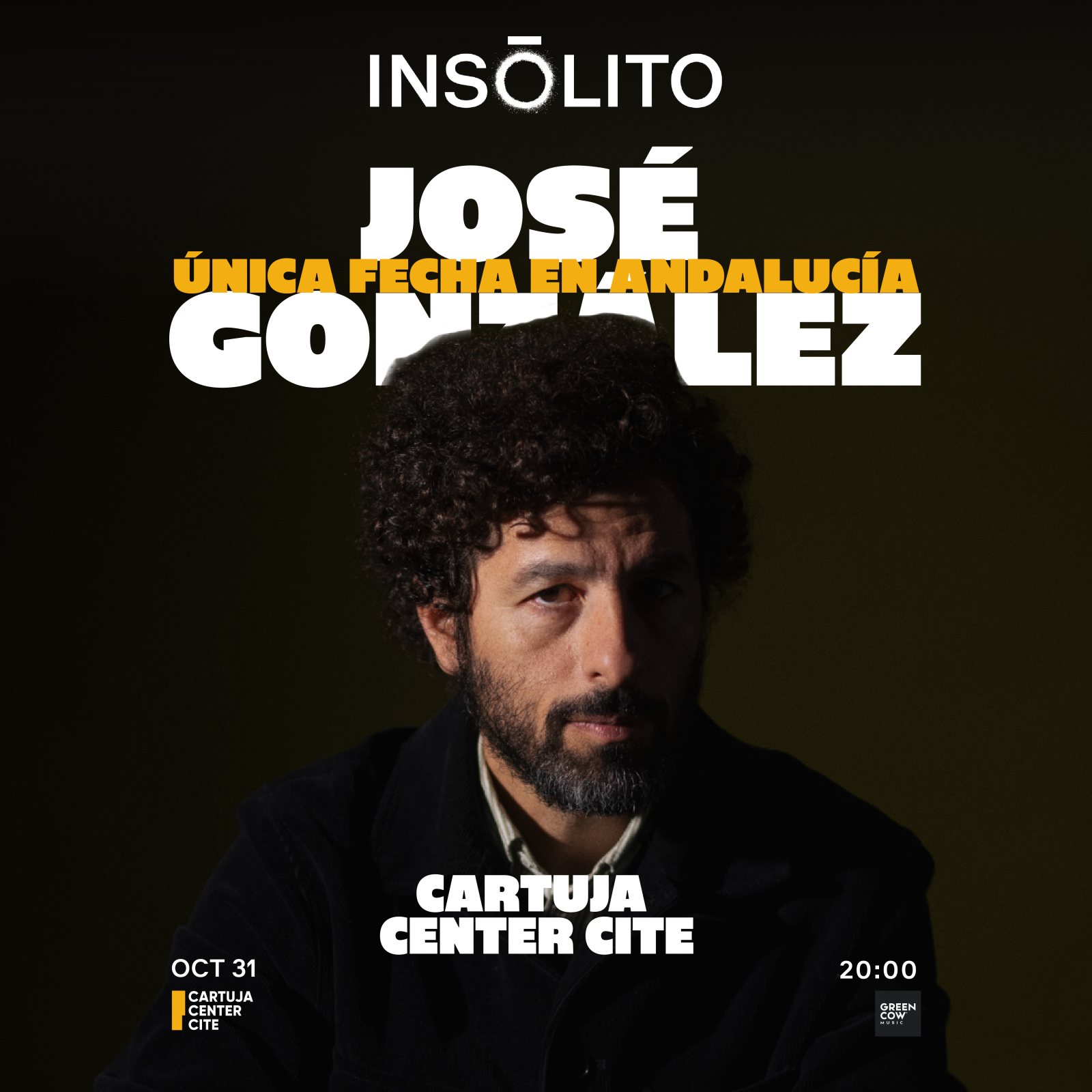 Cartel: JOSÉ GONZÁLEZ