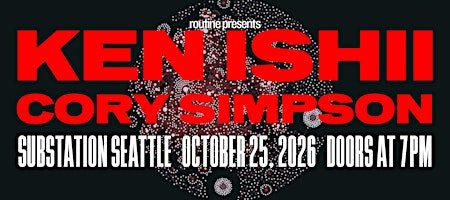 Poster: Ken Ishii